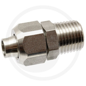 Einschraubverschraubung Gerade ?10X1/4 A Granit 67002-0510141