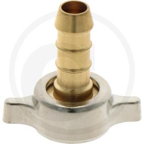 Schlauchansch Gerade 1/2'' Tülle 10Mm Granit 6701626042