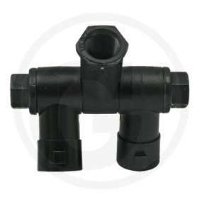 Gelenk-Düsenhalter Ig 1/4'' Npt - 2Fach Granit 670404172N