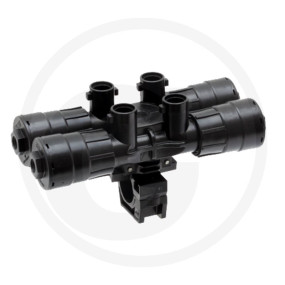 Düsenhalter 4-Fach 3/4'' Flow-Stop Granit 6704063F950