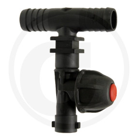 Düsenhalter 1-Fach Schlauch 19Mm Granit