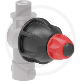 Check Valve Stopcock 0,5B Black Granit 670424550