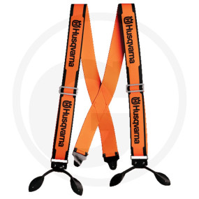 Hosenträger mit Lederschlaufen Granit 732505618510