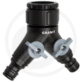 2-Wege On/Off-Hahnanschluss (1/2''-3/4'' Granit 7540000060