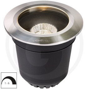 Atik R2 Bodeneinbaustrahler Led 9W -12V Granit 76500029