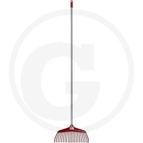 Nylon Pro Laubbesen mit Stiel Granit 7651019199