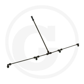 Spruehbalken Kst,Steckbar,Max 4 Ba Granit 76511659801SB