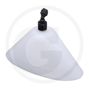 Sprühschirm Oval, Steckbar Granit 76511871101