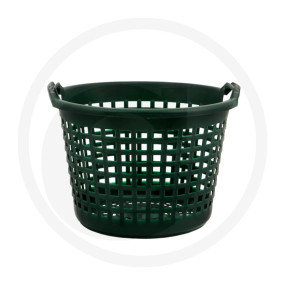 Gartenkorb Grün Rund 25 Kg Granit 7651313802