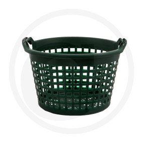 Gartenkorb Grün Rund 15 Kg Granit 7651313902