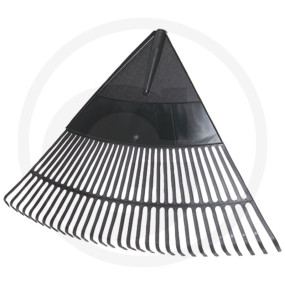 Landschaftsbesen,30 Zinken,Kunststoff Granit 76570013