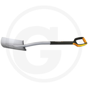 Fiskars Xact Gärtnerspaten, Rund L Granit 76570466