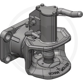 Zugmaul Automatisch - Bolzen 38,0Mm / Lo Granit