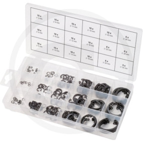 Sort. Innen-Sicherungsr.,Din472,300-Tlg Granit 7889700090