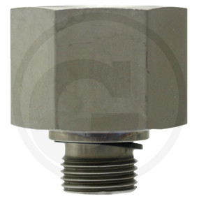 Gerade Adapter 1/8 M X 3/8 F Bsp L=31 Granit