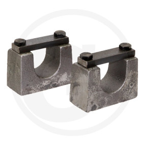 Lagerbockpaar Zum Anschweißen Granit 82000251