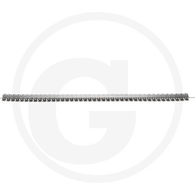 Verstärkte Edelstahl-Bandverbindung L 1M Granit 838810044