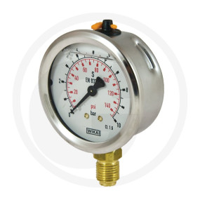 Manometer 10 Bar 63Mm - 1/4'' Granit 85000400