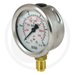 Manometer, Glyceringefüllt Granit 85000407