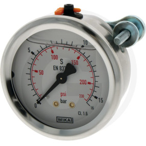 Manometer 16 Bar 63Mm - 1/4'' Granit 85000414