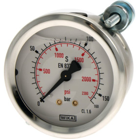 Manometer 160 Bar 63Mm - 1/4'' Granit 85000419