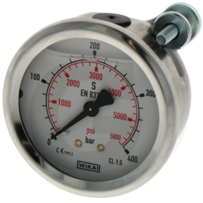 Manometer 400 Bar 63Mm - 1/4'' Granit 85000421