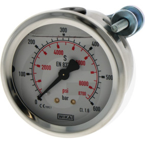 Manometer 600 Bar 63Mm - 1/4'' Granit 85000422