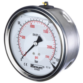 Manometer 16 Bar ?100Mm - 1/2'' Granit 85000447