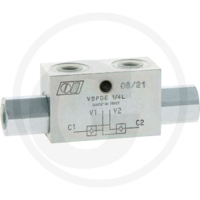 Entsp. Rückslag 1/4'' Esrv-D-04L Granit 85002024