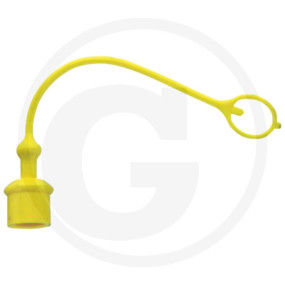 Ffh Staubkappe Stecker Pvc Dn10 Gelb Granit 86001688