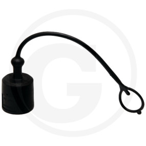 Ffh Staubkappe Muffe Pvc Dn10 Schwarz Granit 86001699