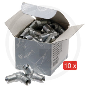 Vpe10 Winkeladapter 1/4 M-Bspx1/4 M-Bsp Granit 87000429