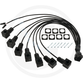 3-Funktion Kabel 12 Pol.+ Stecker Granit 87002422
