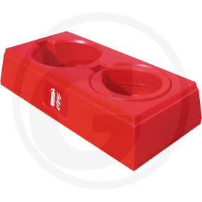 Feuerlöschständer Rot 645X150X320 Granit 11121186