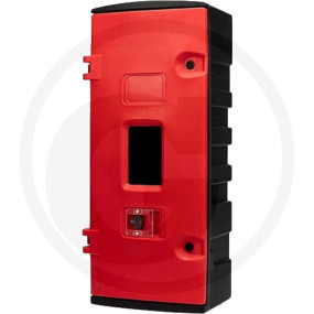 Feuerlöscherk. Rot/Schwarz 445X950X280 Granit 11131747