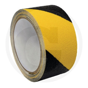 Antirutsch-Klebeband 18M Schwarz/Gelb Granit 11398880