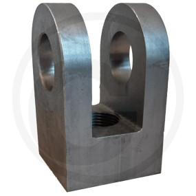 Schraubgabel 80 X 80 Id=40,25 Granit 12252580