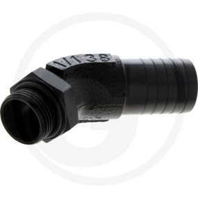 Saugstutzen 45 Dn38-R1.1/4 Granit 12395535