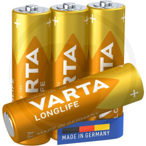 Vpe4 Varta Longlife Aa Granit 12405100