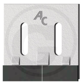 Abstreifer Maschio Breite: 95 Mm Granit