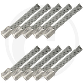 10 Sätze ? 10 Stück Drahtbüschel Tw50/S Granit 19622055