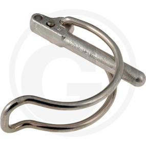 Rohrklappstecker 10X45 Granit 20006952500