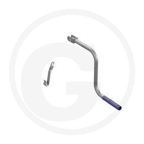 Handkurbel, Typ: Js U02, 415Mm Granit 218JSU02