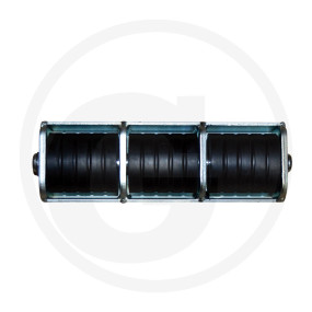 Roll-Rammpuffer ( 3 Rollen ), Verzinkt Granit 220890019