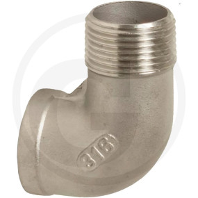Winkel 90 Grad Ig/Ag 3'' (92) Edelstahl Granit 26070467