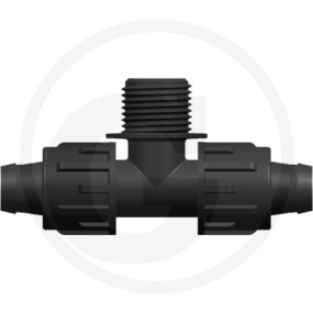 Tape T-Stück Ag 17Mm X 3/4'' X 17Mm Granit 26071016