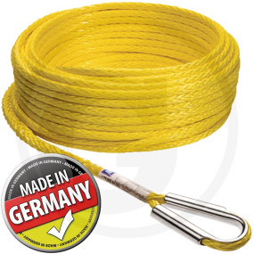 Windenseil 12Mm M. Edelst.rohrkausch,60M Granit 32270984