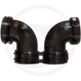 04P/12V Wellrohrkappe Nw19 90 Granit 36746931