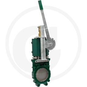 Plattenschieber 8'' mit Hebelgarnitur Granit 4050100200933