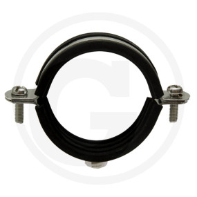 Schraubrohrschelle 133 - 141Mm M8/M10 Granit 4050329336